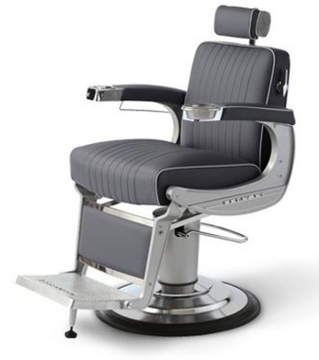 Takara Belmont Herrenfriseurstuhl Apollo 2 - dunkelgrau Friseureinrichtung - Fri