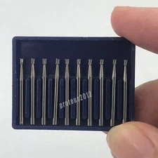 10pc Sale FG-35 Tungsten Carbide Inverted Cone Bur High Speed Handpiece
