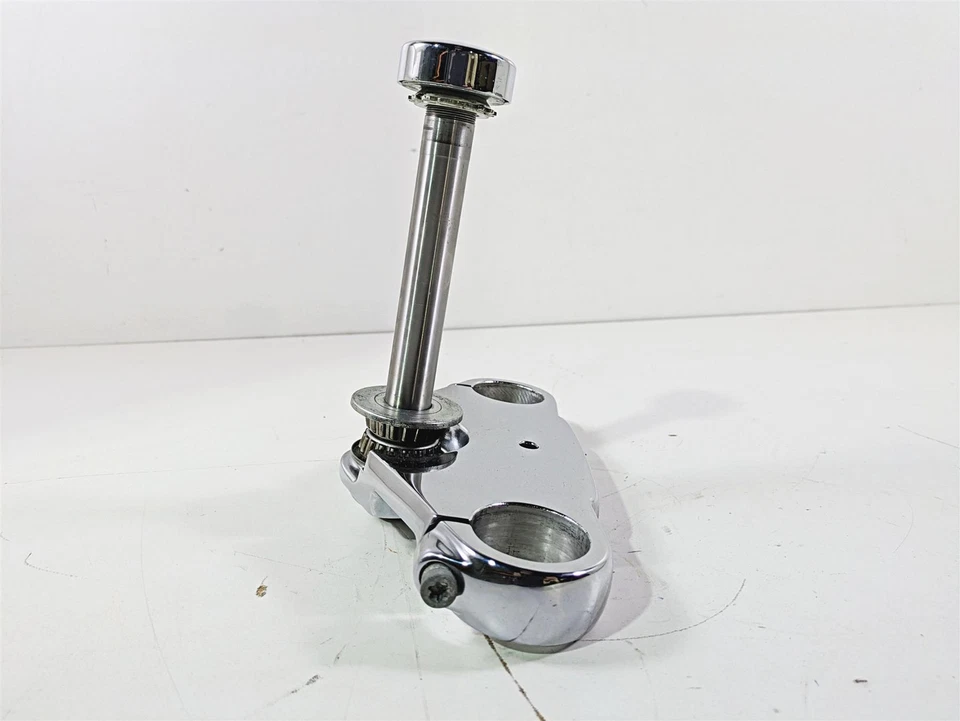 2009 Harley FXCWC Softail Rocker Lower Triple Tree Steering Clamp 49mm 46429-08 - Image 3 of 4