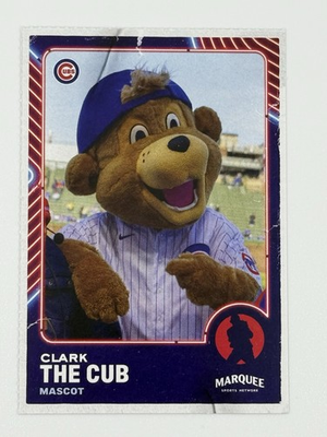 #ad #ad Clark The Cub 2023 Chicago Cubs Marquee Sports Baseball Card Rookie Mascot Rare $9.99