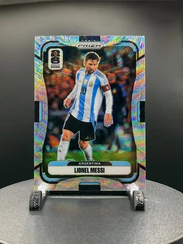 2026 Panini Prizm FIFA World Cup World Cup #10 Lionel Messi Argentina WAVE PRIZM