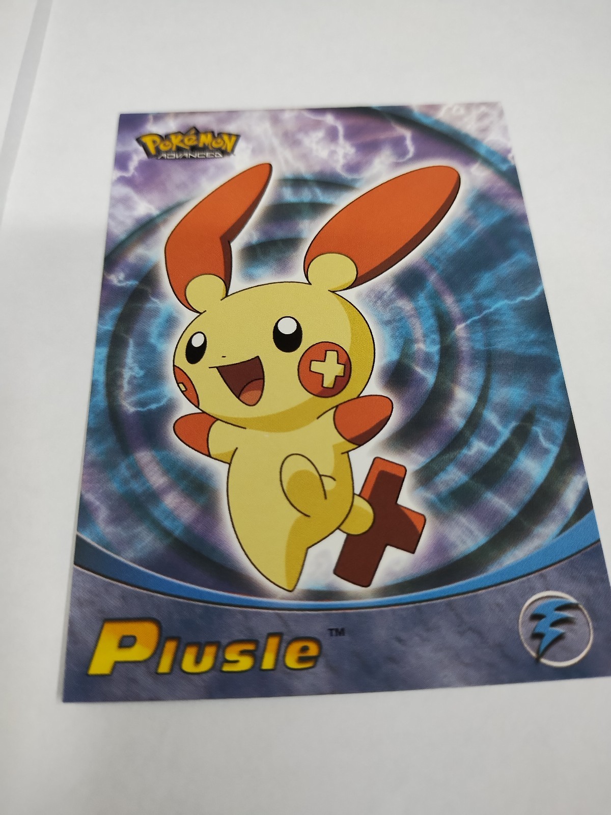 MINT 2003 Topps Pokemon Advanced Card #63 Plusle vintage Invest