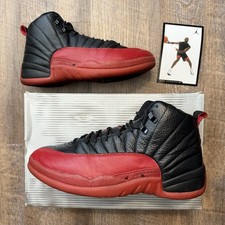 Nike Air Jordan 12 XII Retro Flu Game 2003 Rojo Talla 11.5 Tenis 136001-063