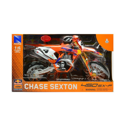 KTM 450 SX-F RED BULL N.4 CHASE SEXTON 1:6 New Ray Moto -D- Neues Modell