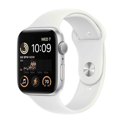 Apple Watch SE (2nd Gen) 40mm 32GB (GPS Only) A2722 Aluminum Silver - Good