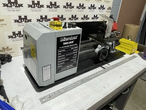 Micro-Mark MicroLux True-Inch 7 x 16 Variable Speed Lathe