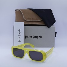 Palm Angels PERI102 WILLOW 1807 Yellow/Dark Grey 57-16-145 Sunglasses New Aut...