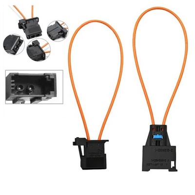 Für Audi VW BMW Mercedes Porsche MOST Fiber Optic Loop Cable Plug Connector DE