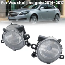 Front Bumper Fog Light Driving Lamp W/Bulbs For Buick Regal 2014-2017 Left&Right