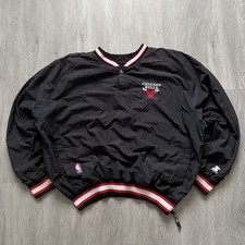 Vintage Starter Jacket Chicago Bulls NBA 90s ...