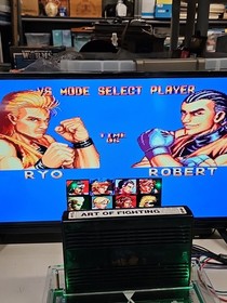 Art of Fighting Neo Geo MVS SNK 100% Authentic Tested *SECURITY SEAL* US SELLER 