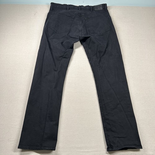 Polo Ralph Lauren Jeans Mens 40x36 (fits 38x5) Hampton Relaxed Straight Black - Picture 2 of 10