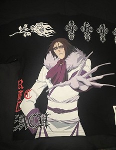 Civil Regime Bleach Graphic Print T-Shirt Black XL