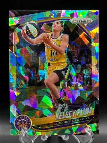 Kelsey Plum 2025 Panini Prizm WNBA Cracked Ice Prizm #59 Sparks