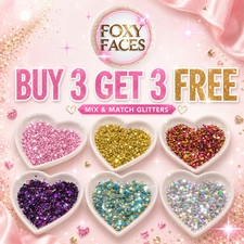 Glitter Festival Mixes Bags Wax Melts Nail Face Body Tattoo  BUY 3 GET 3 FREE