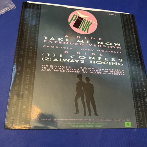 #A39 Vicious Pink Take Me Now 12" Vinyl - Picture 8 of 21
