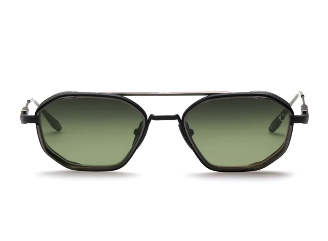 Akoni Sunglasses Eris Two AKS-508D-51 Black Unisex New Authentic