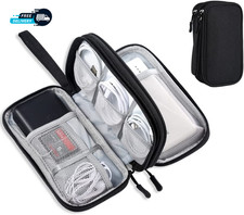 Electronics Travel Organizer Tech Accessories Pouch Bag for Cables/Charger Cords