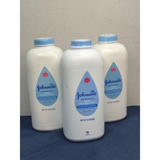 Johnsons Aloe and Vitamin E Baby Powder 22oz Cornstarch 3 Pack Bulk Lot
