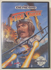 Fire Shark Sega Genesis Complete CIB with Manual Original Case