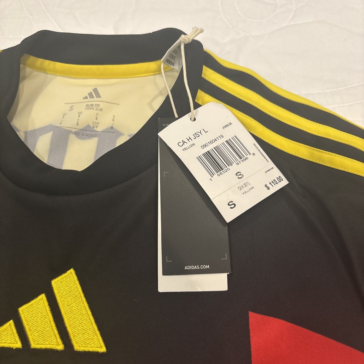 ADIDAS Club America 2025/26 Home Jersey Long Sleeve Size M for