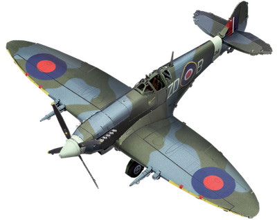 Metal Earth Supermarine Spitfire 3D Metall Modellbausatz
