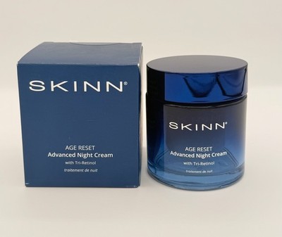 Skinn Age Reset Advanced Night Cream - With Tri-retinol 1.7 Oz new in box Sealed