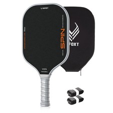 Pickleball Paddle, Lightweight Raw Carbon and Glass Fiber Surface Pickleball ...