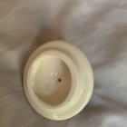 24 KT Gold Plated Porcelain Sugar Bowl with Lid & Handles, Round, Gold/White — photo 3
