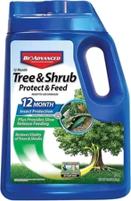 BioAdvanced 12 Month Tree and Shrub Protect and Feed for Insects, Granules, 10lb