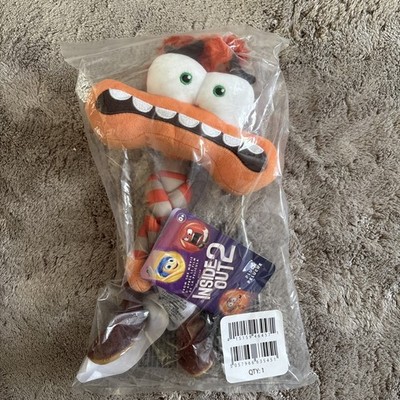 Disney Store Official Anxiety Stofftier Pixar's Inside Out 2 Plüschfiguren 31 cm