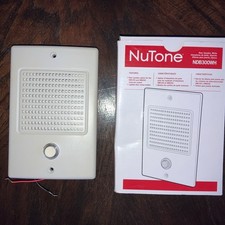 NuTone  NDB300WH Door Speaker for NM100WH, NM200AL  NM200WH Radio-Intercoms