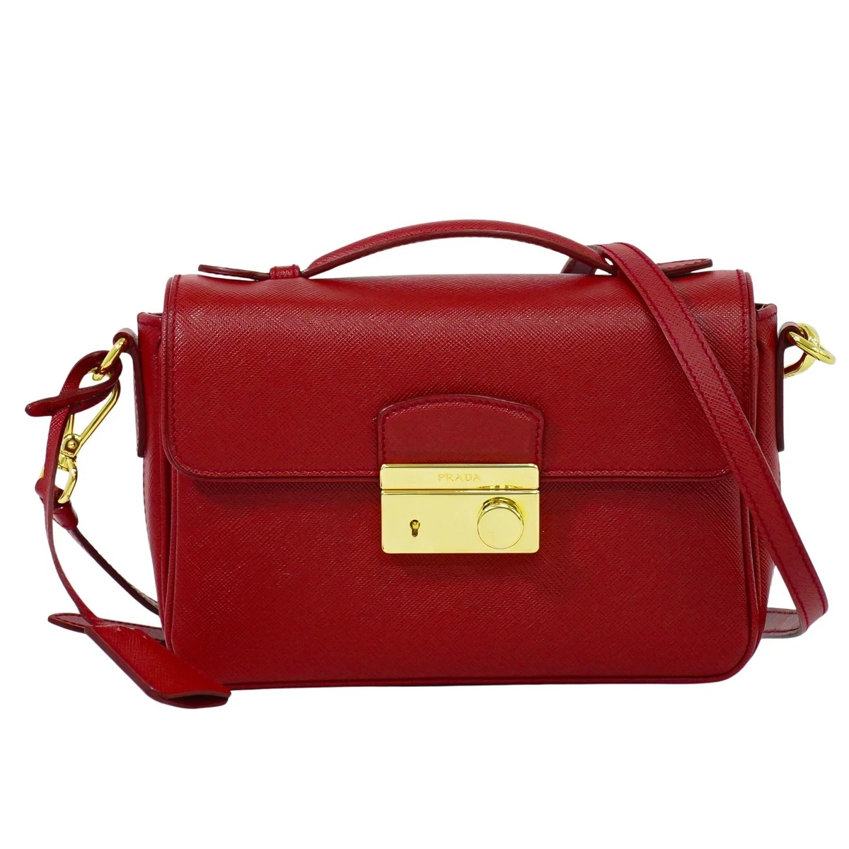 PRADA Crossbody Red Bags & Handbags for Women for sale - eBay