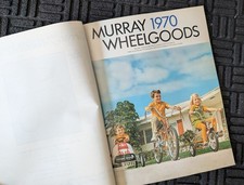 MURRAY 1970 Original Pedal Car-Plane-Tractor- Bicycle Sales Full Line Catalog