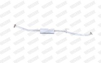 Walker MittelschalldäMpfer 23437 FüR Nissan K12 Micra 3 16V