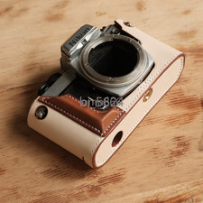 Genuine Leather Bag Case for Camera Nikon FE FM FE2 FM2 FM3A Handle Protective