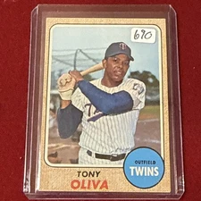 1968 Topps Tony Oliva #165
