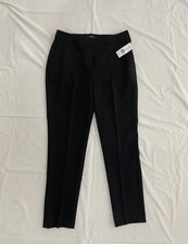 Tahari ASL Pants Women's Size 4 Black Crepe Work Wear NAM927