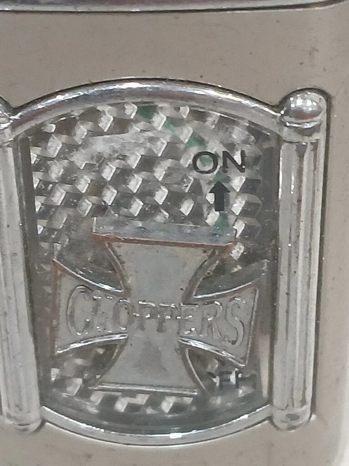 Encendedor eléctrico West Coast Choppers plateado Y2K Foto 4 de 4