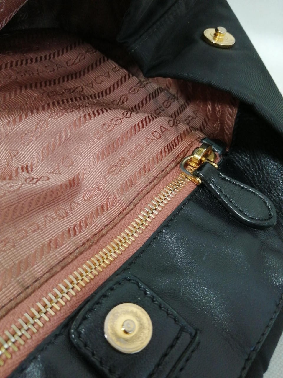 Ribbon Nylon Handbag Bn1601 Condition Considered Prada JjS45 thumbnail 12