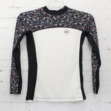 Dakine Womens HD Snug Fit Long Sleeve Rashguard Crew Surf Shirt Medium Momentum