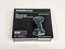 NEW - Metabo HPT WH18DBFL2 18V Cordless Impact Driver Kit w/Battery & Charger