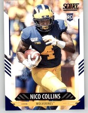 2021 Panini Score Nico Collins RC #335