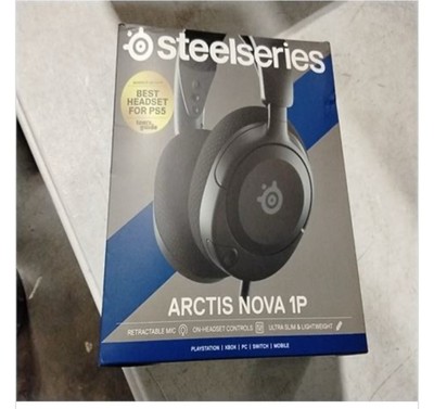 SteelSeries Arctis Nova 1P Over-Ear Gaming Headset - Black