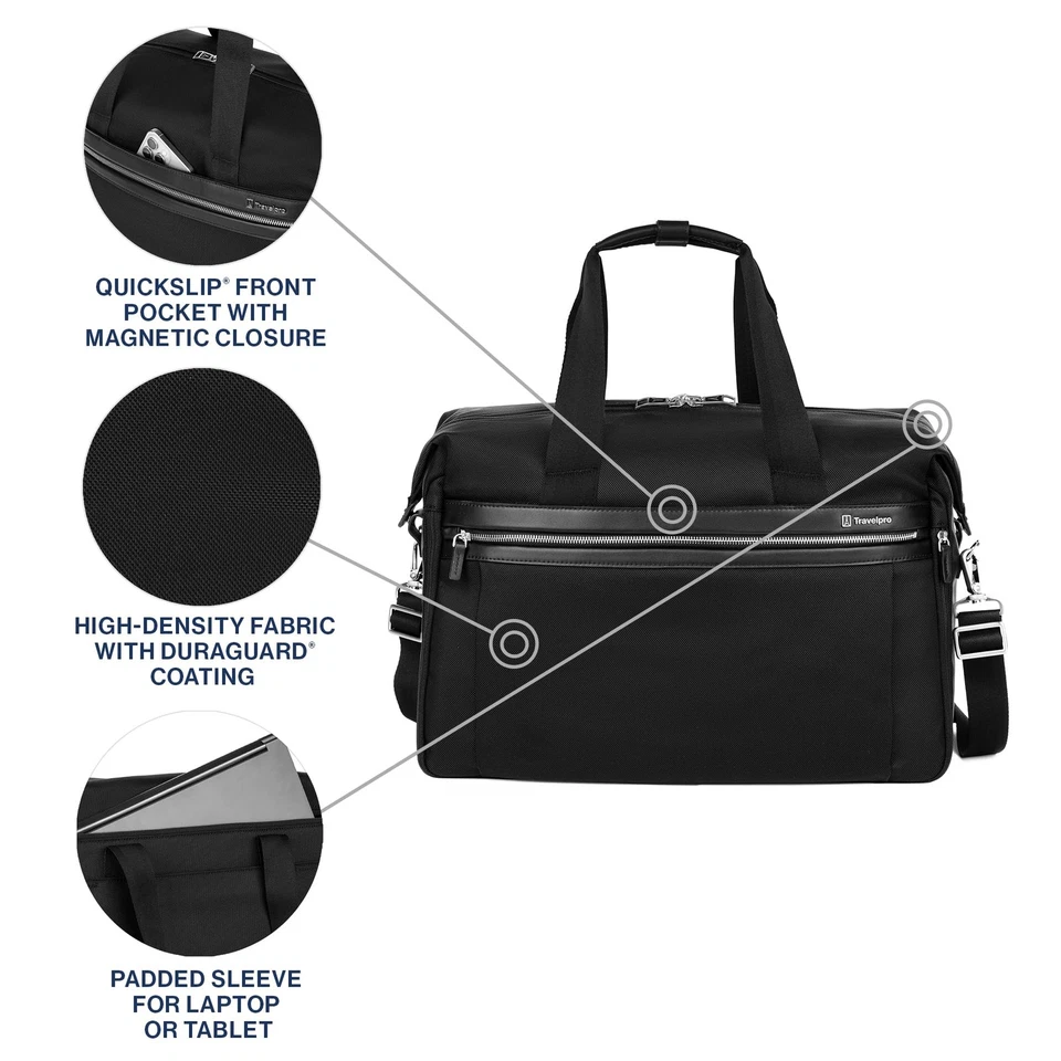 Bolso de Lona de Viaje Suave Platinum Elite, Fin de Semana, Bolsa de Gimnasio, Hombres y W... Foto 2 de 4