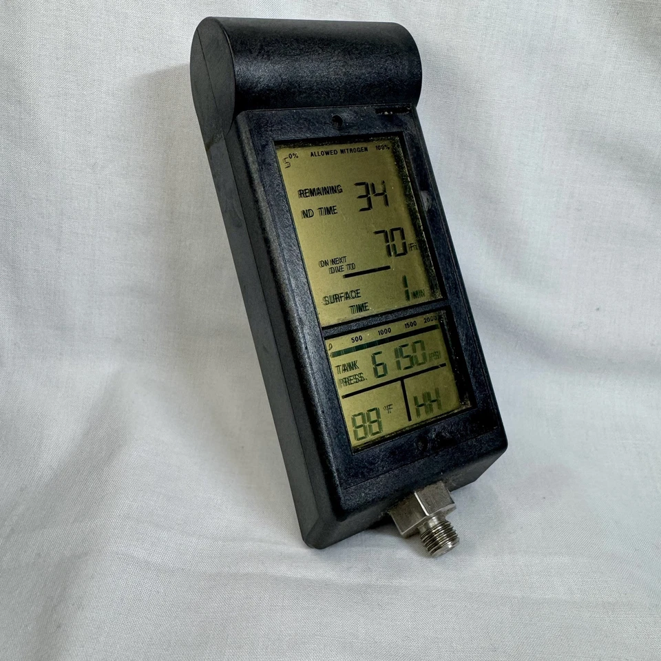 Vintage Orca Industries Inc Electronic Dive Computer Scuba Diving 1988 UNTESTED - Image 2 of 4