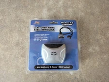 SYBA USA 2-PORT USB/HDMI CABLE KVM SWITCH MODEL SY-KVM31034