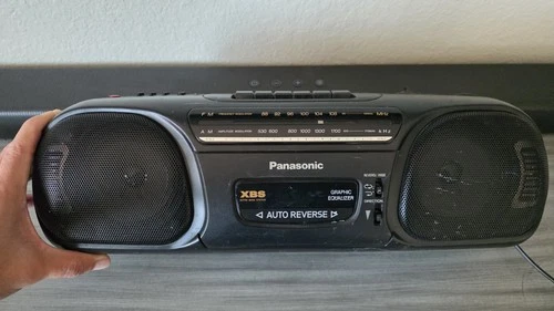 Panasonic RX FS470 AM FM Stereo Radio Cassette Recorder