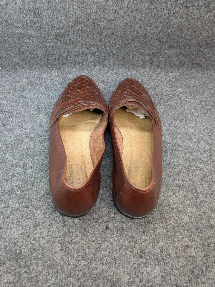 Cambridge 经典男式棕色皮革乐福鞋 11M 码 Mervyn's 复古  — 第 4/4 张图片