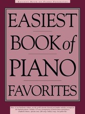 Easiest Book of Piano Favorites The Library of Series